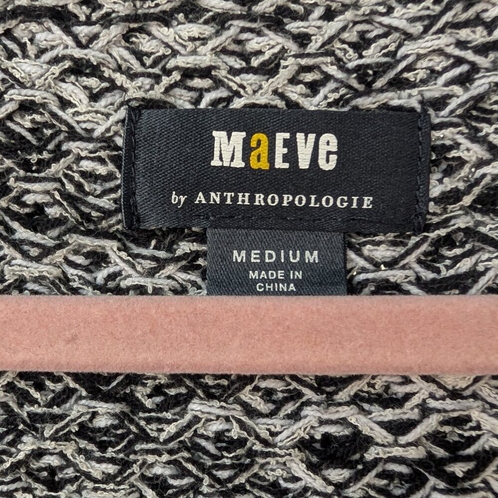Maeve Tweed Boyfriend Cardigan - M - Anthropologie - Picture 6 of 13